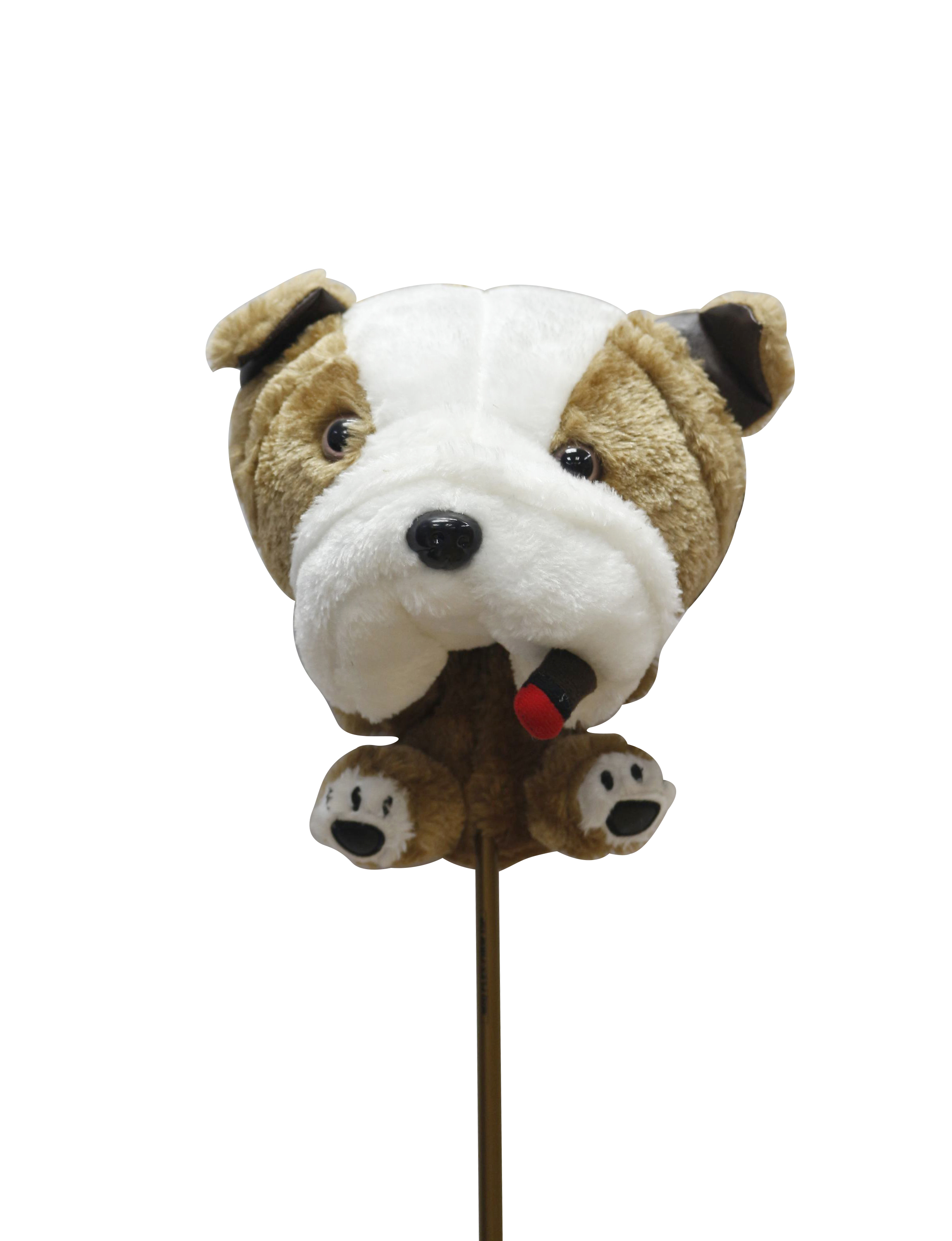 A99 Golf Cute Animal Bulldog Head Cover Wood Headcover Great Gift Fi
